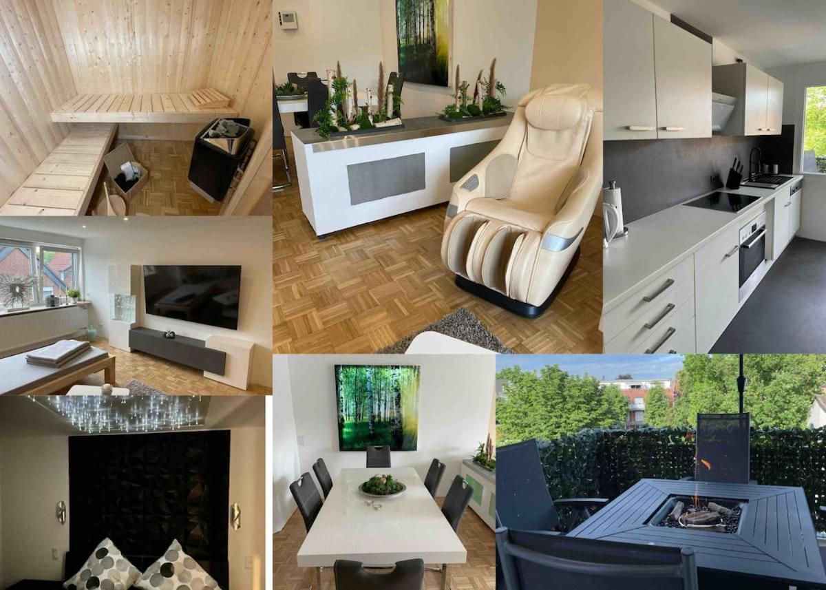 My Home Deluxe Ferienwohnung Sauna Ludinghausen Bagian luar foto